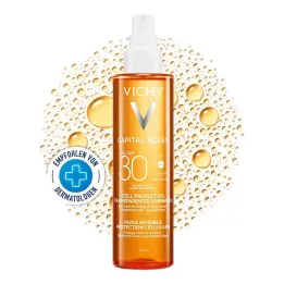 Vichy Capital Soleil Huile Protectrice Cellulaire LSF 30, 200 ml