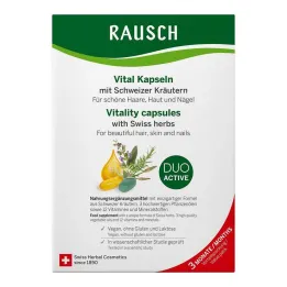 Capsules Rausch Vital aux herbes suisses, 3x30x2 pc