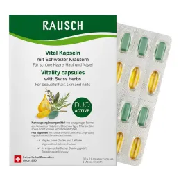 Capsules Rausch Vital aux herbes suisses, 30x2 pièces