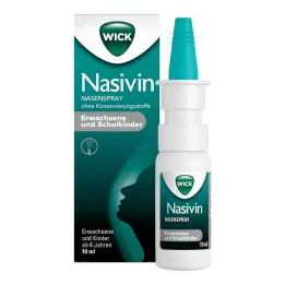 WICK Nasivin spray nasal OK adultes/Schulkin.0,5 mg/ml, 10 ml