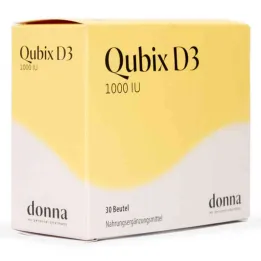 Medis Qubix Vitamine D3 1000 IU en poudre (30 pièces)