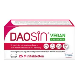 Comprimés végétaliens Daosin, 25 pc