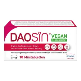 Comprimés végétaliens Daosin, 10 pc