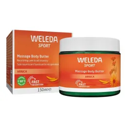Beurre corporel de massage sportif Weleda, 150 ml