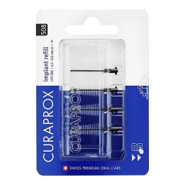 Curaprox CPS 508 Implant de brosse interdentaire 1,7 - 8,5 mm, 4 pc
