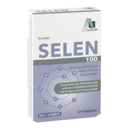 Comprimés de sélénium 100 µg, 120 pc