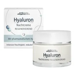 Crème de nuit hyaluronique régénérante, 50 ml