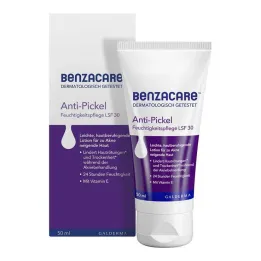Benzacare Hydratant Anti-Boutons SPF 30, 50 ml