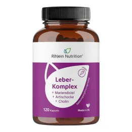 Complexe hépatique chardon-Marie + artichaut + capsules de choline, 120 pièces