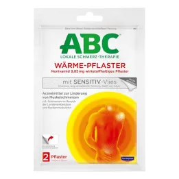ABC Non-tissé sensible à la chaleur Hansaplast med, 2 pièces