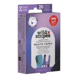 Bandes buccales Wild Stripes Sunset Plâtres, 20 pc