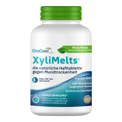 Comprimés adhésifs Xylimelts menthe douce Oracoat, 110 pc