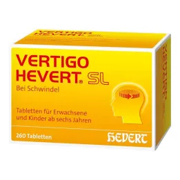 Vertigo Hevert SL comprimés, 260 pc