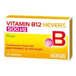 Vitamine B12 Hevert 500 µg comprimés, 60 pc