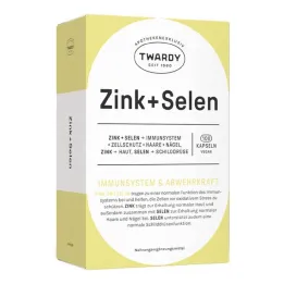 Capsules de zinc + sélénium végétaliennes, 100 pièces