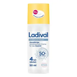 Ladival Crème de protection solaire réparatrice de la barrière cutanée LSF 50 +, 50 ml