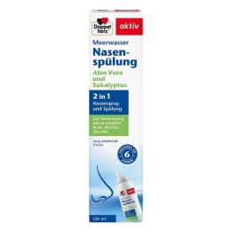 Rinçage nasal à leau de mer Doppelherz, 120 ml
