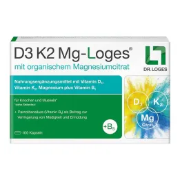 D3 K2 MG-Capsules Loges, 100 pc