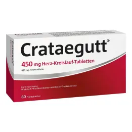 Crataegutt 450 mg comprimés cardiovasculaires, 60 pc