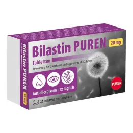 Bilastin Puren 20 mg comprimés, 20 pc
