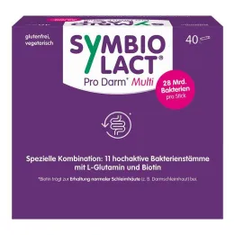 Bâtonnets multi-poudres intestinaux Symbiolact Pro, 40x6 g