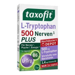 Taxofit L-Tryptophane 500 comprimés, 20 pc