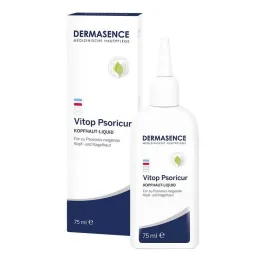 Dermasence Vitop Psoricur liquide du cuir chevelu, 75 ml