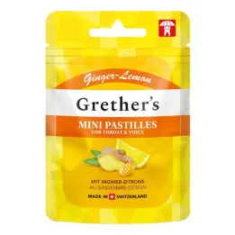 Grethers Ginger Citron sans sucre, 30 g
