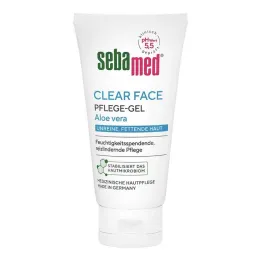 Gel de soin du visage transparent Sebamed, 50 ml