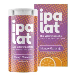 Ipalat La pastille vitaminée mangue-passion, 40 pièces