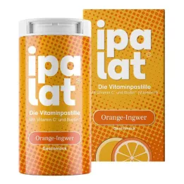 Ipalat La Vitamine Pastille Orange-Gingembre, 40 pc