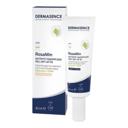 Dermasence Rosamin soin de jour teinté clair LSF 50, 30 ml