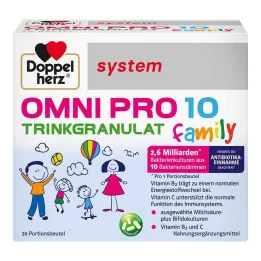 Granules à boire du système familial Doppelherz Omni Pro 10, 20 pc