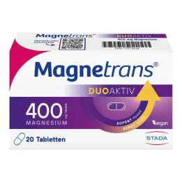 Magnétrans Duo-Active 400 mg Comprimés, 20 pc