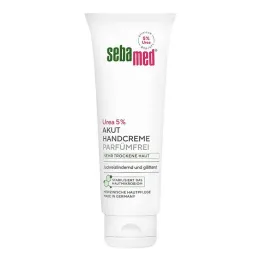 Sebamed Akut Crème pour les mains Urée 5% sans parfum, 75 ml