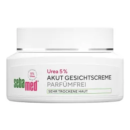 Sebamed Crème Visage Aiguë Urée 5% sans parfum, 50 ml