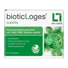 Capsules Bioticloges subtilis, 30 pc