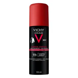 Vichy Homme Déodorant Spray Aéro 96h, 125 ml