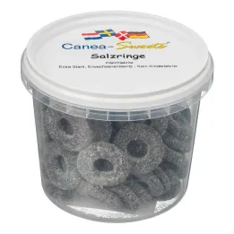 Bonbons à la réglisse en rondelles de sel, 135 g
