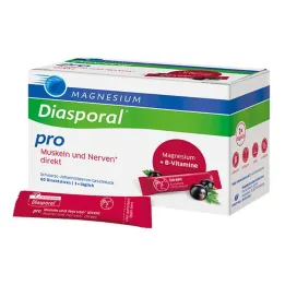 Magnésium Diasporal pro + B-Vit.Musc.+ Nerfs directs, 60 pc