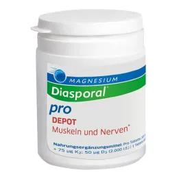 Magnésium Diasporal pro + B-Vit.DEPOT Musc.+ Onglet nerf, 90 pcs