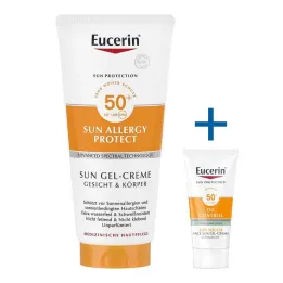 Eucerin Gel Allergie Solaire LSF 50 + , 200 ml