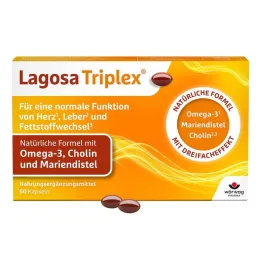 Capsules molles Lagosa Triplex, 60 pc