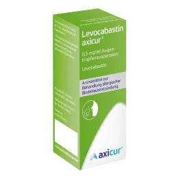Lévocabastine axicur 0,5 mg/ml suspension de collyre, 4 ml