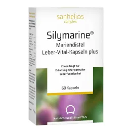 Capsules de vitalité hépatique de chardon-Marie silymarine plus, 60 pièces
