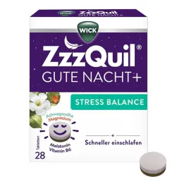 WICK Zzzquil Bonne nuit + Équilibre du stress, 28 pc