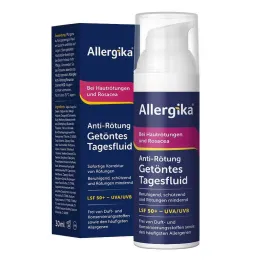 Fluide de jour teinté anti-rougeurs allergique LSF 50 +, 30 ml