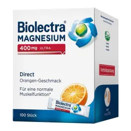 Biolectra Magnésium 400 mg Ultra Direct Orange, 100 pc