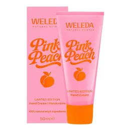 Crème pour les mains Weleda Rose Pêche, 50 ml