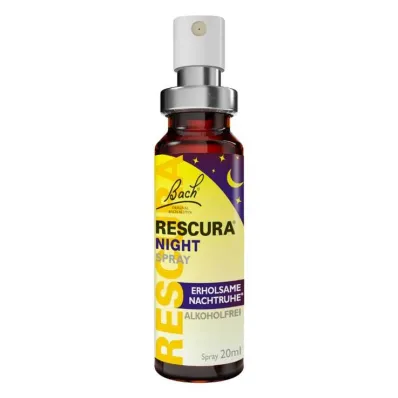 Fleur de Bach Rescura Night Spray sans alcool, 20 ml